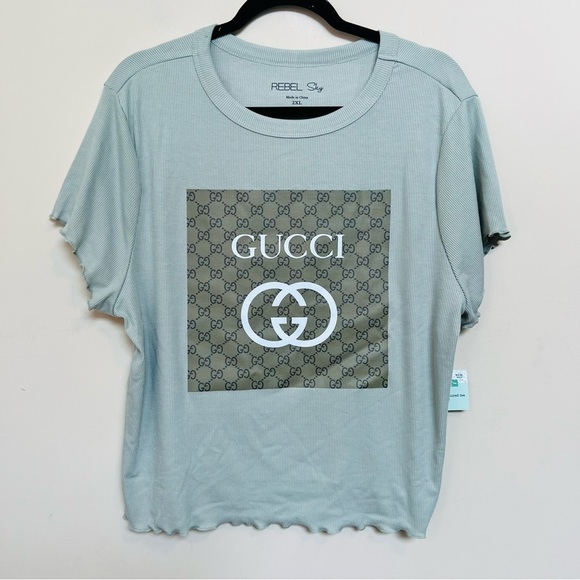 The Spring Shop Tops - The Spring Shop Light Gray Short Sleeve Women's Tee